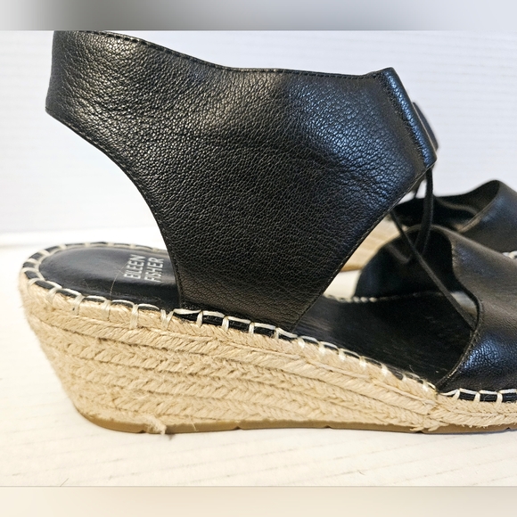 Eileen Fisher Agnes Espadrille Wedge Sandal - Picture 10 of 16